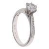 18ct White Gold 0.85ct Brilliant Cut Diamond Solitaire Ring