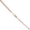 9ct Rose Gold Belcher Chain 24"