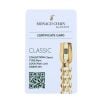 14ct Yellow Gold Monaco Curb Classic Plain Lock Bracelet 8.5"