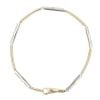 9ct Yellow Gold Cubic Zirconia Bracelet 7"