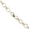 9ct Yellow Gold Patterned Belcher Chain 22"