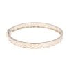 9ct Yellow Gold Patterned Hinged Bangle