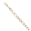 9ct Yellow Gold Figaro Bracelet 8"