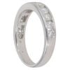 9ct White Gold 1.00ct Brilliant Cut Diamond Half Eternity Ring