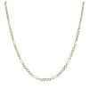 9ct Yellow Gold Fancy Figaro Chain 20"