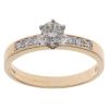 18ct Yellow Gold 0.55ct Brilliant Cut Diamond Solitaire Ring