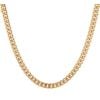 Unique & Co Stainless Steel and Yellow Gold IP Plating Curb Chain
