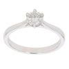 18ct White Gold 0.65ct Brilliant Cut Diamond Solitaire Ring