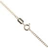9ct Yellow Gold Plain Cross Pendant and Chain 16"