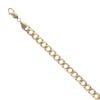 9ct Yellow Gold Curb Bracelet 9.5"