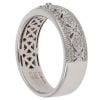 18ct White Gold 0.25ct Brilliant Cut Diamond Fancy Ring