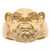18ct Yellow Gold Dog Ring