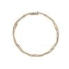 9ct Yellow Gold Plaited Bracelet 7"
