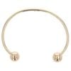 9ct Yellow Gold Plain Torque Bangle