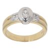 18ct Yellow Gold 0.23ct Diamond Solitaire Ring