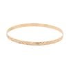 9ct Yellow Gold Patterned Bangle