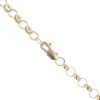 9ct Yellow Gold Cubic Zirconia Pool Table Pendant And Chain 26"