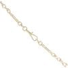 9ct Yellow Gold Fancy T-Bar Chain 20"