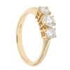 18ct Yellow Gold Diamond Trilogy Ring by Anya Belle