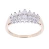 9ct Yellow Gold 0.50ct Diamond Fancy Ring