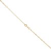 Silver Gold Plated Singapore Chain 18"