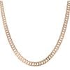 9ct Yellow Gold Double Curb Chain 22"