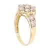 18ct Yellow Gold 2.00ct Brilliant Diamond Cluster Ring