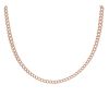 9ct Rose Gold Albert Chain 16"