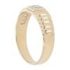 9ct Yellow Gold 0.35ct Diamond Signet Ring