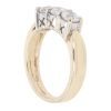 9ct Yellow Gold Cubic Zirconia Three Stone Ring