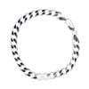 Silver Curb 8.5" Bracelet by Icesia