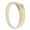 9ct Yellow Gold Cubic Zirconia Patterned Signet Ring