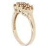 9ct Yellow Gold Citrine Cluster Ring