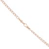 9ct Rose Gold Crest Pendant And T-Bar Chain 22"