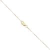18ct Yellow Gold 0.10ct Brilliant Cut Diamond And Emerald Cluster Pendant And Chain 16"