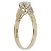 9ct Yellow Gold Cubic Zirconia Solitaire Ring