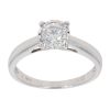 18ct White Gold 0.50ct Brilliant Cut Diamond Solitaire Ring