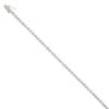 9ct White Gold 2.25ct Diamond Tennis Bracelet 7"