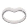 18ct White Gold Wishbone Ring