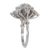 18ct White Gold 2.75ct Diamond Cluster Ring