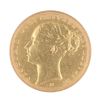 1886 Victoria Full Sovereign Coin
