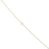 9ct Yellow Gold 0.10ct Diamond Pendant And Chain 18"