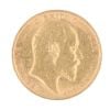 1910 Edward VII Half Sovereign Coin
