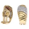 14ct Yellow Gold 1.00ct Brilliant Cut Diamond Large Stud Earrings