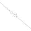 18ct White Gold 0.20ct Brilliant Cut Diamond Solitaire Pendant And Chain 16"