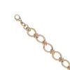 9ct Yellow and Rose Gold Fancy Bracelet 8"