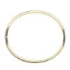 9ct Yellow Gold Wave Hinged Bangle