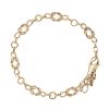 9ct Yellow Gold Fancy Knot Bracelet 7.5"