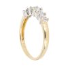 18ct Yellow Gold Cubic Zirconia Five Stone Ring