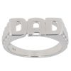 Silver Dad Ring By Icesia